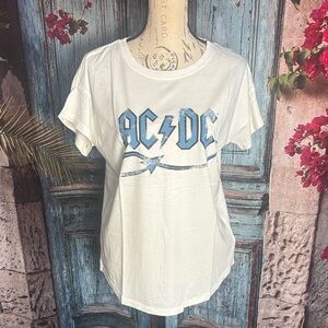 Vintage Canvas AC DC T-Shirt‎ New In Package, size small and medium